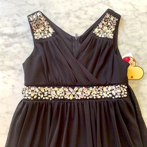 Formal, floor length dress.  Girls size 8